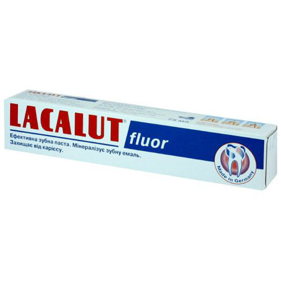 Лакалут (Lacalut) фтор зубная паста 75мл.
